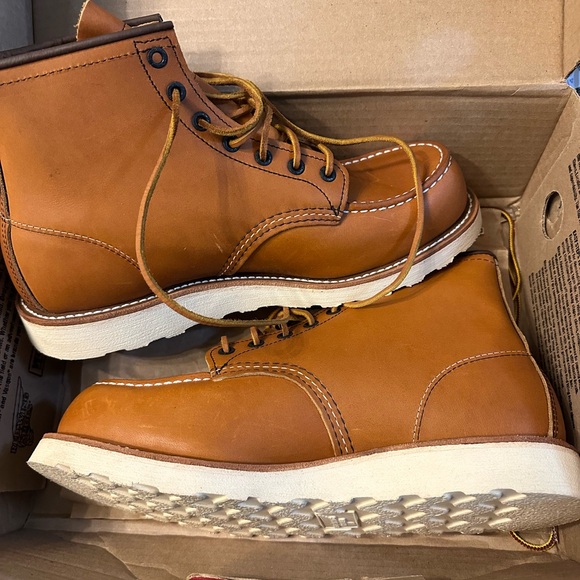 Red wing Boots moc toe-Oro Legacy-Brand New in Box - Picture 7 of 7